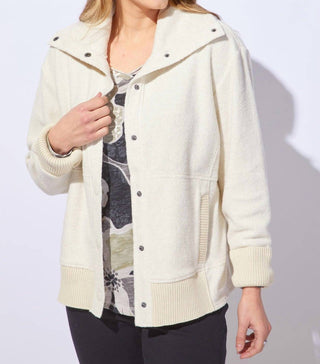 Habitat - Heather Fleece Fireside Snap Jacket