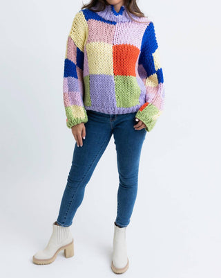 Karlie - Piper Crochet Colorblock Sweater