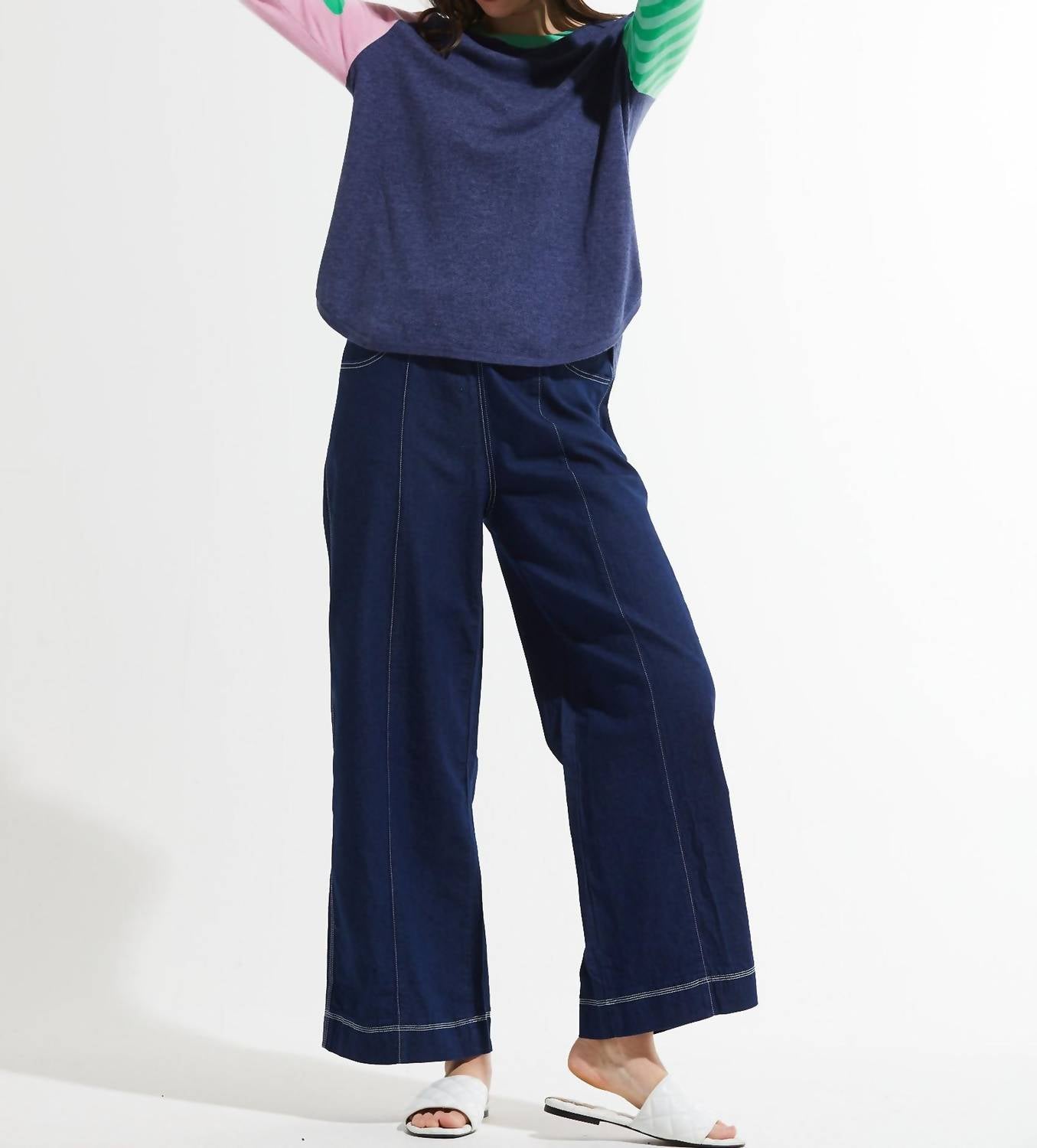 Zaket & Plover - Spots And Stripes Sweater