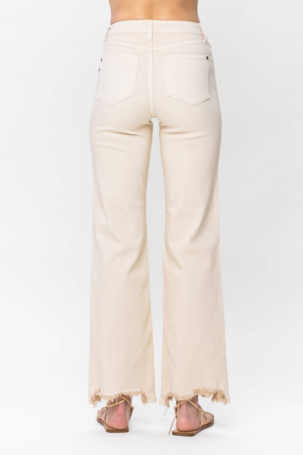 Judy Blue - High Rise Over Dyed 90's Straight Leg Jeans