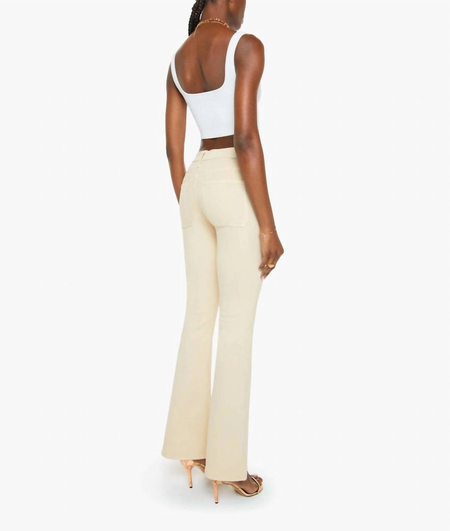 Mother - Patch Pocket Weekender High-rise Flare Jeans