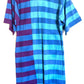 Replica Los Angeles - Split Stripe Midi Polo Dress
