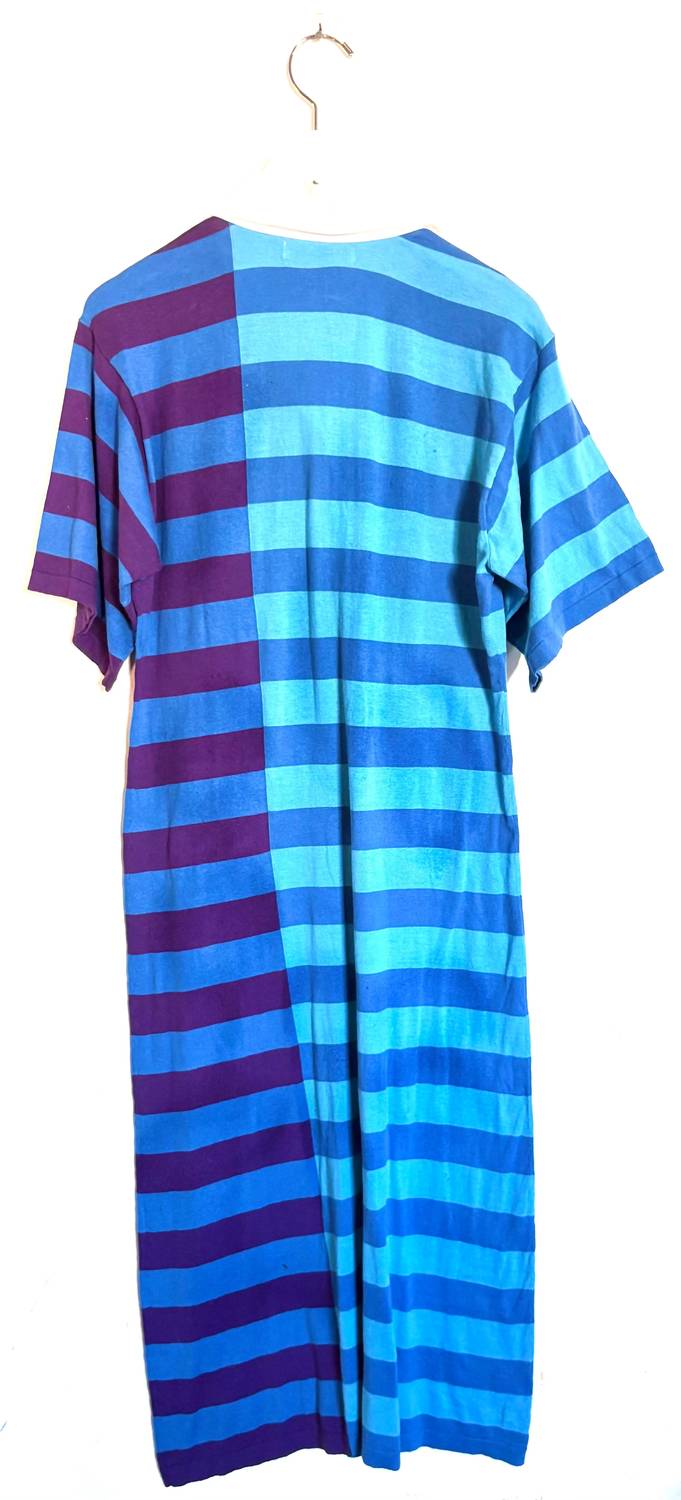 Replica Los Angeles - Split Stripe Midi Polo Dress