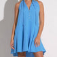 Elan - Halter High Neck Cotton Dress