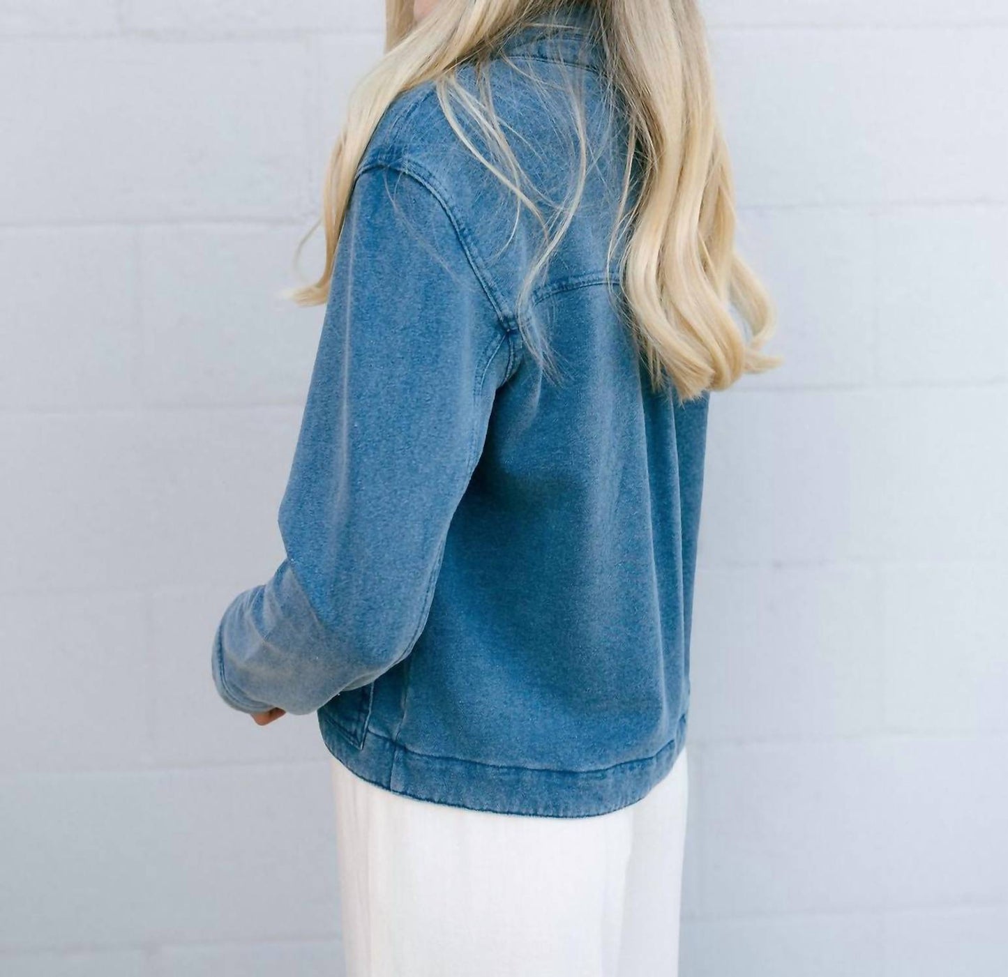 Z Supply - Bel Air Knit Denim Jacket