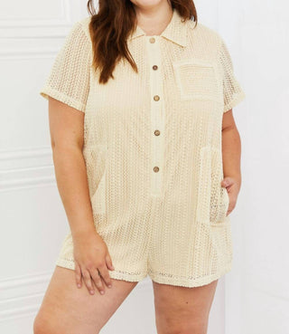 Trendsi - Heyson Ready For The Day Crochet Romper