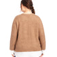 Karen Kane - Plus Size Layered Crewneck Sweater