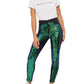Topshop - Jamie Moto Mermaid Sequin Front Skinny Jeans
