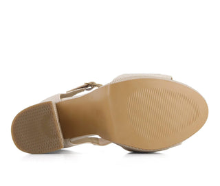 Andrea - Women's Ankle Strap Heeled Sandal