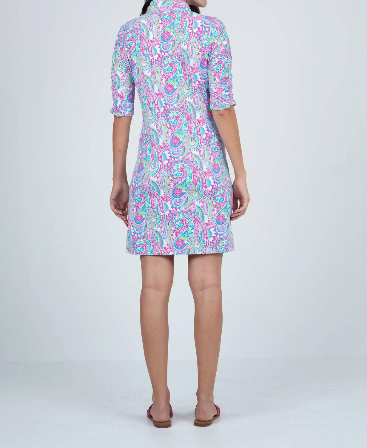 Ibkul - Gloria Elbow Sleeve Dress
