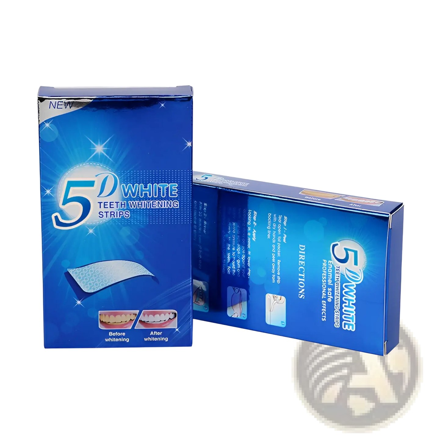 5d Teeth Whitening Strips Mint Dental Care Kit 14pc