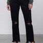 Insane Gene - High Rise Ripped Frayed Jeans