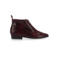 Maray - Women Leather Ankle Boots Bordeaux