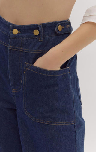 Entro - Highway to Heaven High Waisted Denim Pants