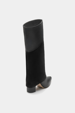 Dante Shoes - Women's Leather Tall Overlay Boots