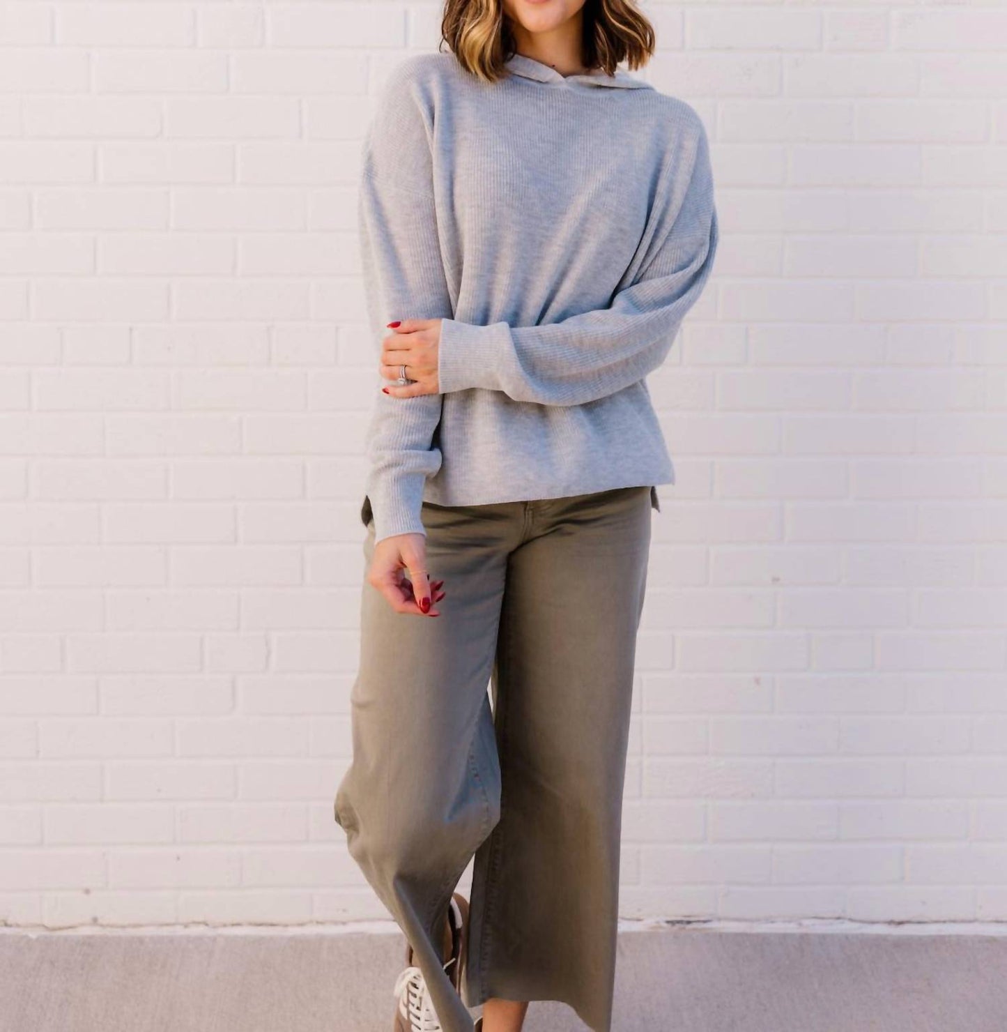 Be Cool - Women's Charlie Knit Hoodie Sweater