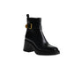 Chinese Laundry - Women's Leather With Gold Buckle Ankle Boots