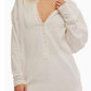Free People - Coffee Chat Pointelle Cotton Lounge Top