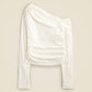 J.Crew - Asymmetrical Off-the-shoulder Top