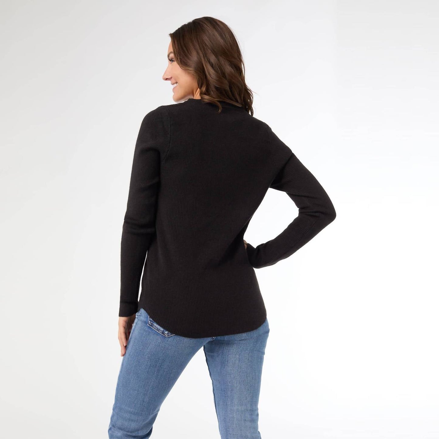 Coco + Carmen - Kym Soft Henley Top with Buttons