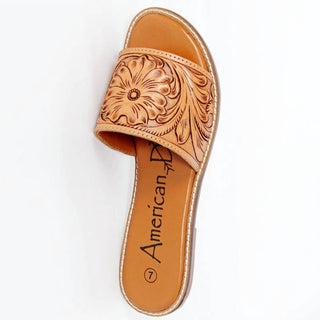 American Darling - Women's Leather Slide Sandals