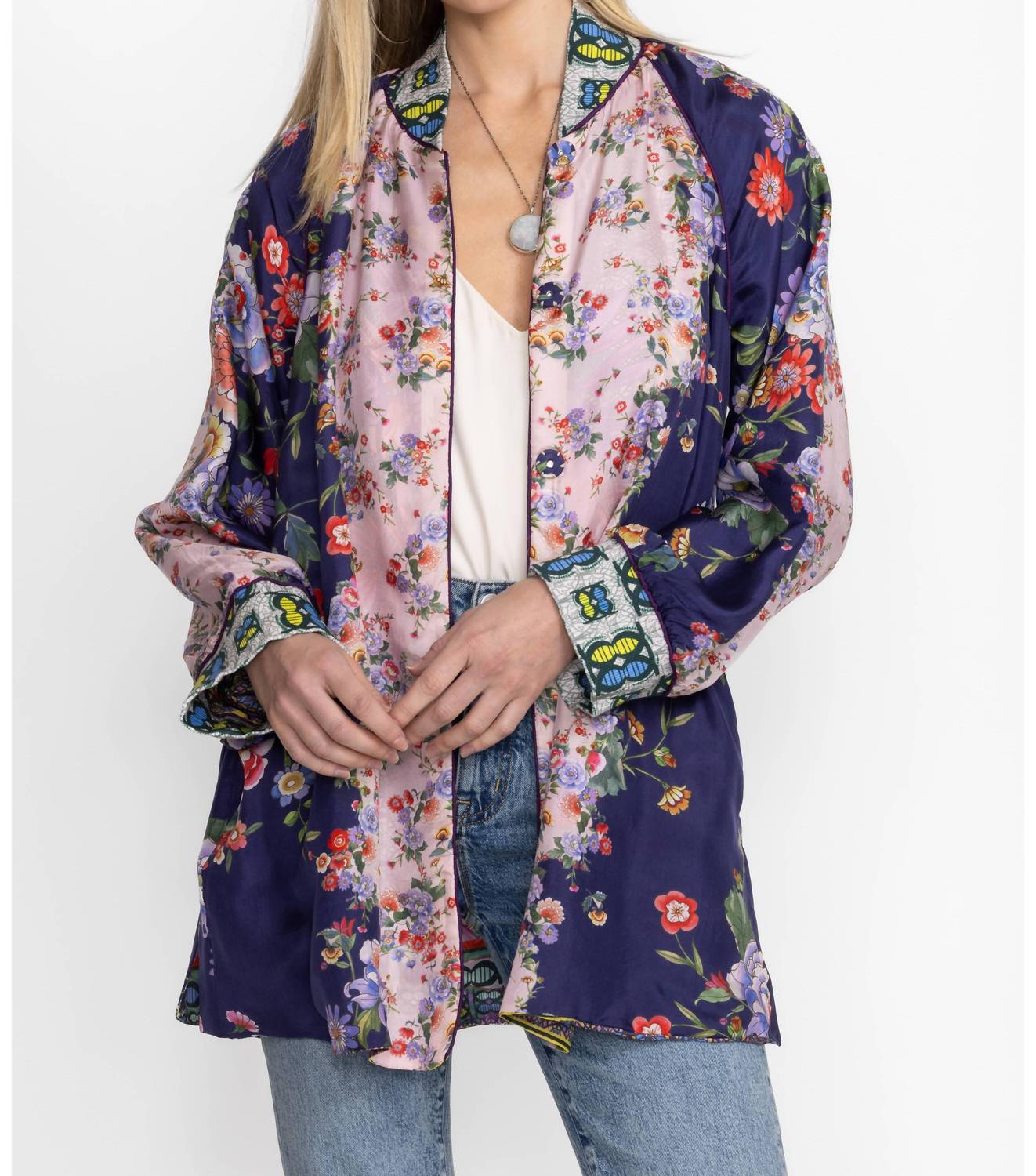 Johnny Was - Reversible Bordona Heather Kimono