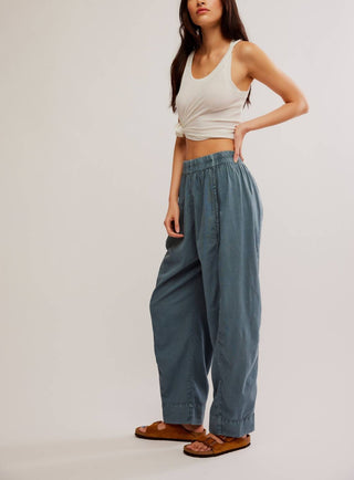 Free People - Preppy Poplin Pull On Pant