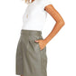 Steve Madden - Kokomo Leather Bermuda Short