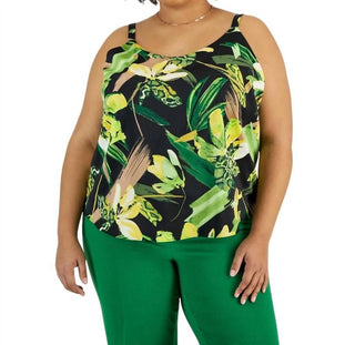 Bar Iii - Printed Career Separate Top - Plus