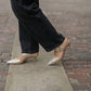 Koko + Palenki - Women's Paloma Pointed Cap Toe Kitten Heel Mule