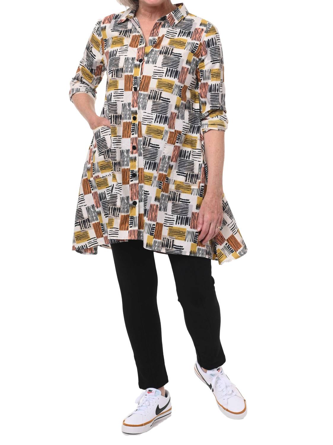Tulip Clothing - Destin Button Down Tunic