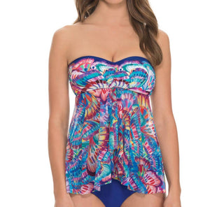 Profile By Gottex - Fly Away Bandeau Tankini Top