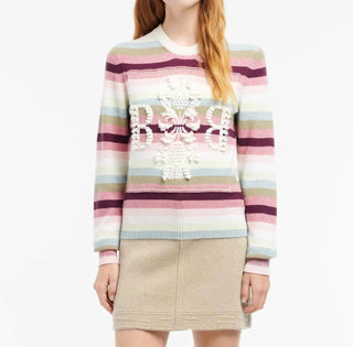 Barrie - Patchwork Denim Skirt