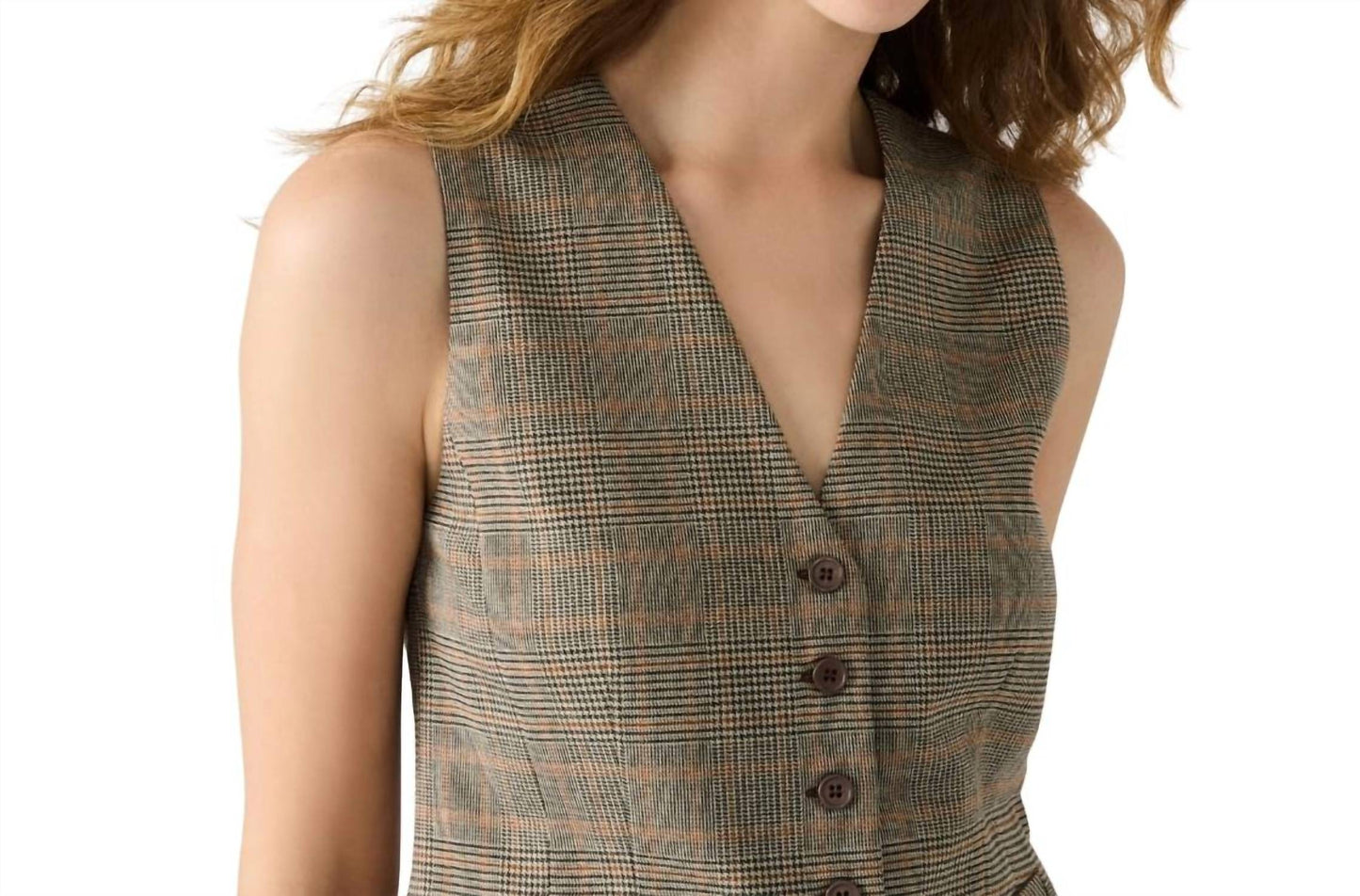steve-madden-plaid-barrett-v-neck-top