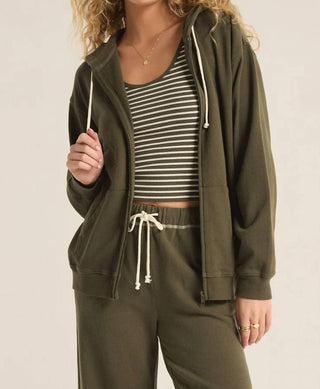 Z Supply - Academy Zip Up Hoodie