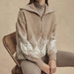 Varley - Betty Jacquard Half Zip Pullover Sweater