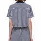 Simkhai - Short Sleeve Cropped Camp Shirt