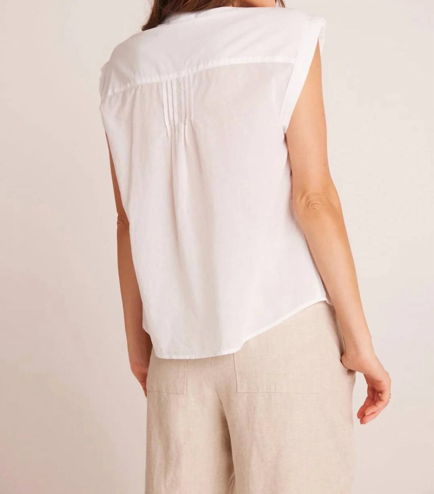 Bella Dahl - Short Sleeve Pintuck Pullover