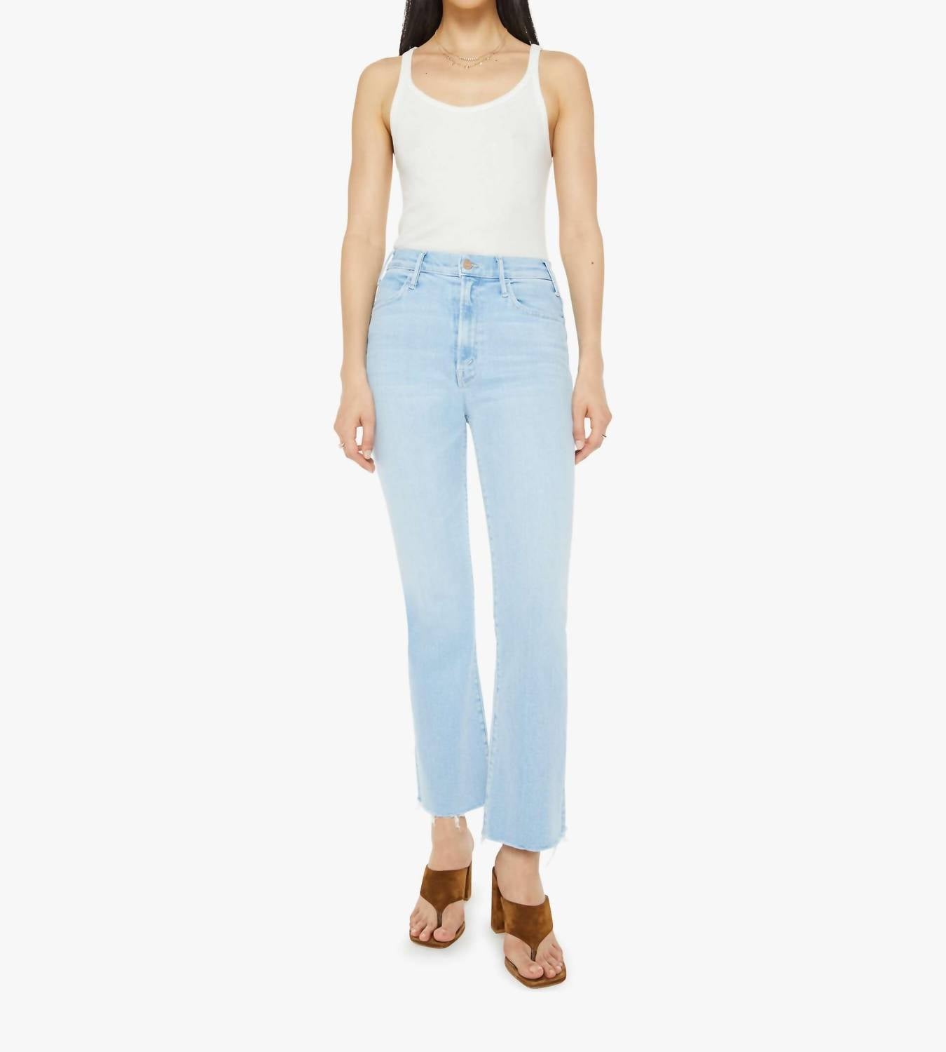 Mother - Hustler Ankle Fray Jean