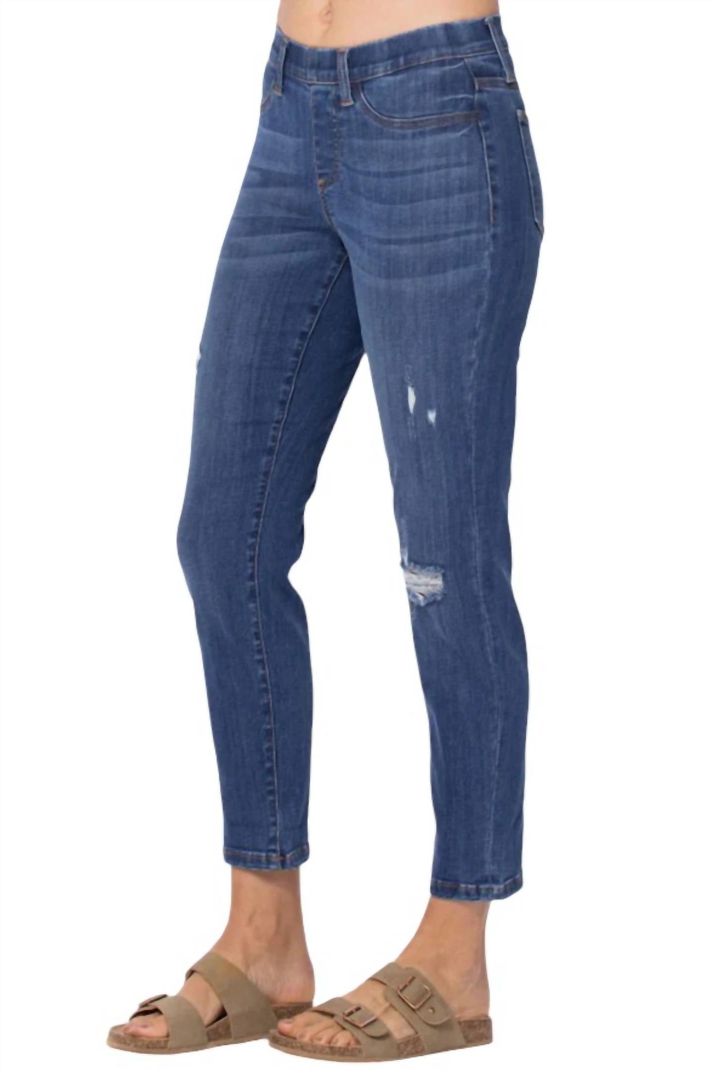 Judy Blue - MID RISE DESTROYED JEGGING