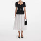 Self-Portrait - Chiffon Midi Dress