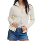 Free People - Cable Collar Cardigan