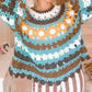 Pol - Hand knit Crochet Stripe Sweater