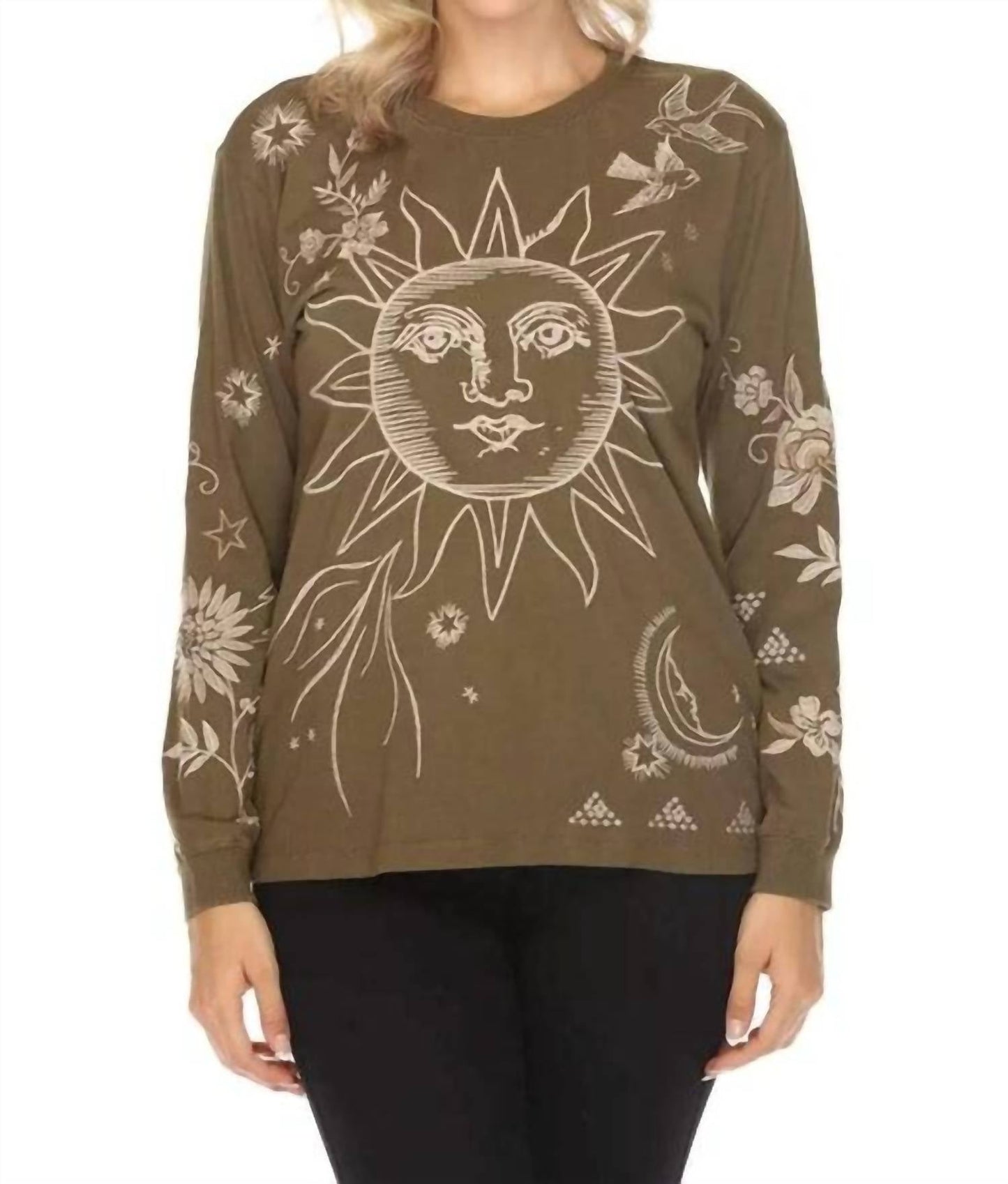 Johnny Was - LONG SLEEVE TEE TORINE