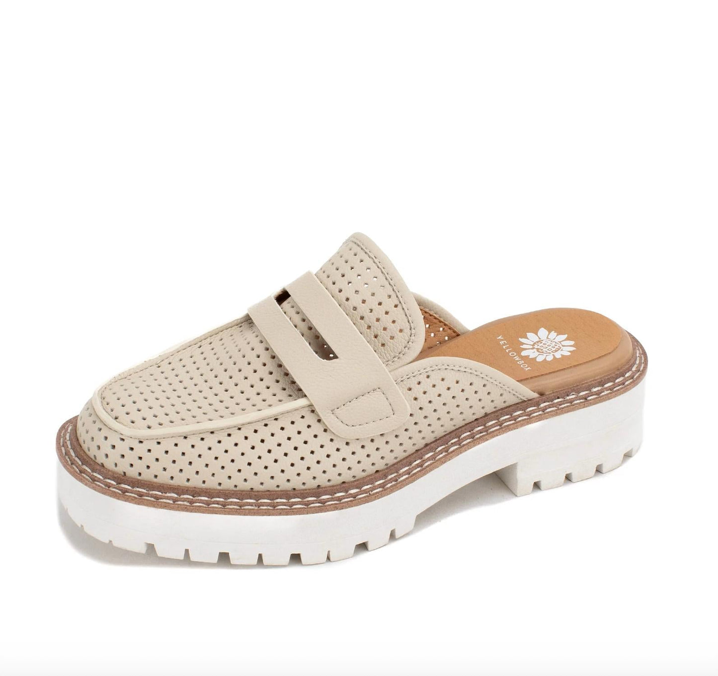 Yellowbox - Yb Loafer Mule-ivory