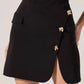 Astr - Nixie Tailored Split Skirt Dress