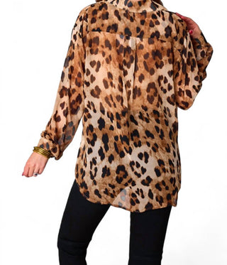 Buddylove - PORTIA LOOSE BUTTON UP TOP
