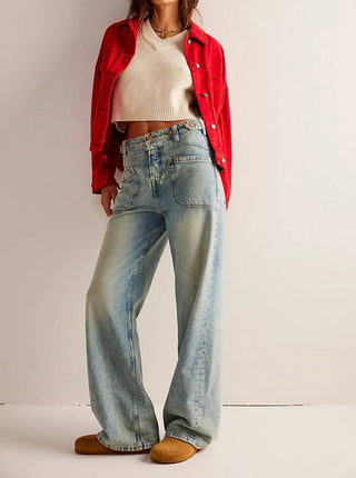Free People - Palmer Cuffed Jeans