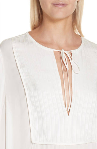 Nili Lotan - RENA TIE NECK SILK TOP