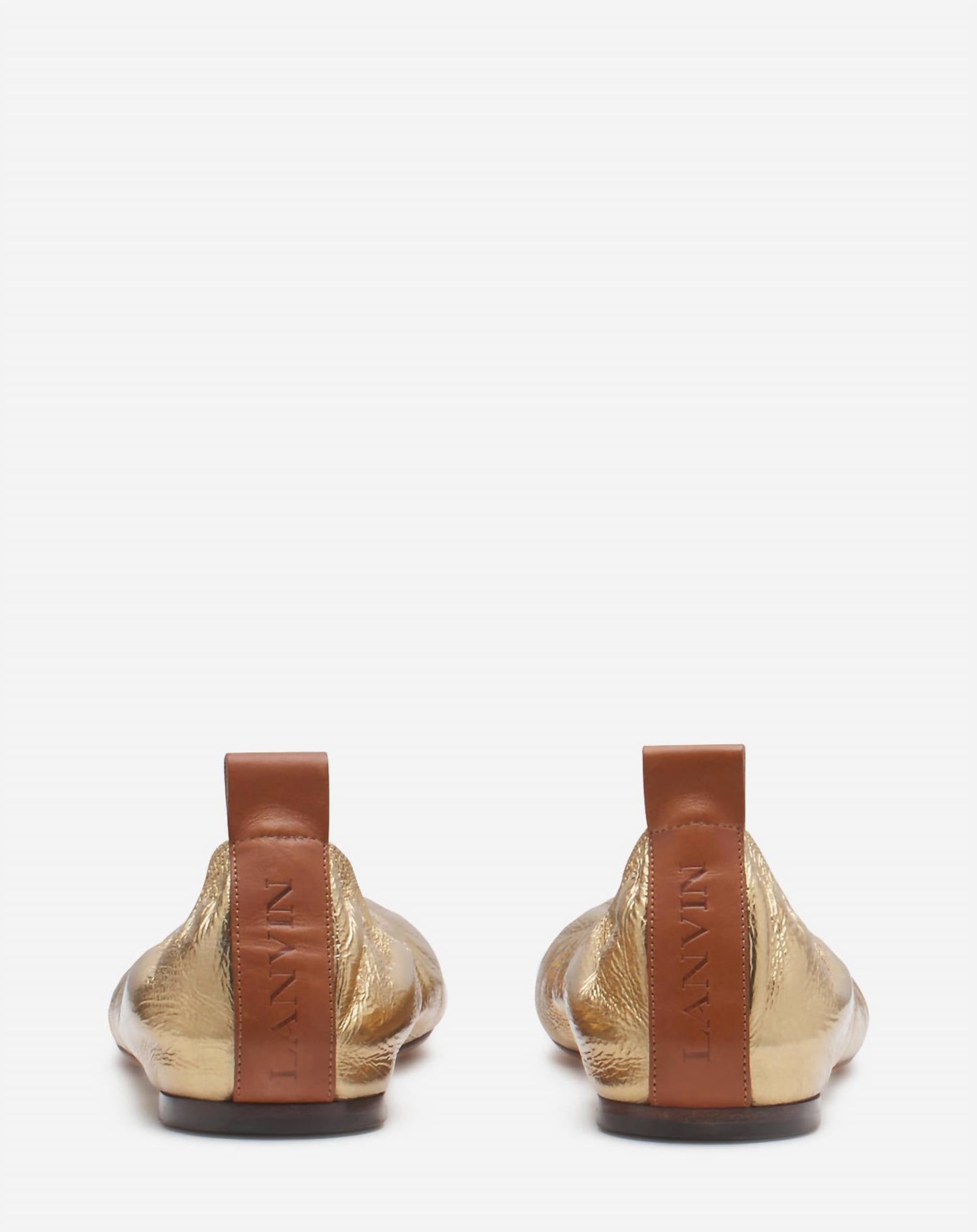 Lanvin - Women's Leather Ballerina Flat Shoes